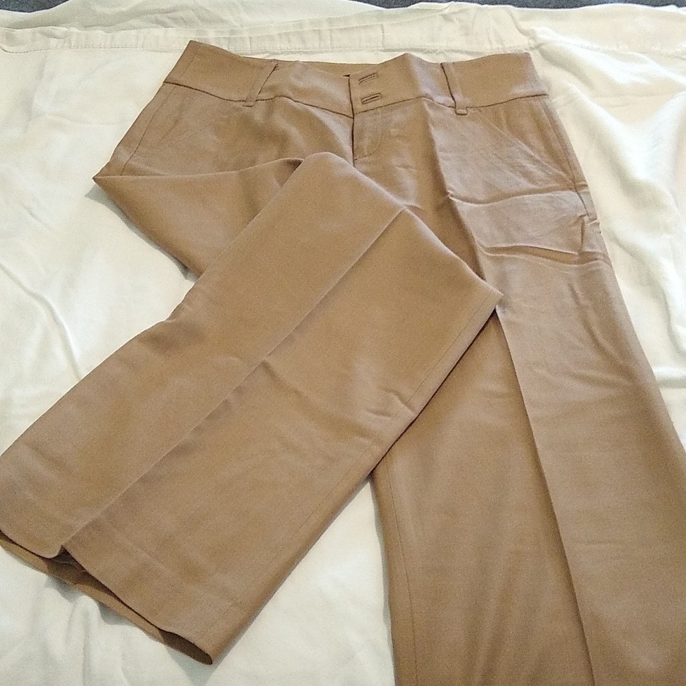 Brown lined dress pants